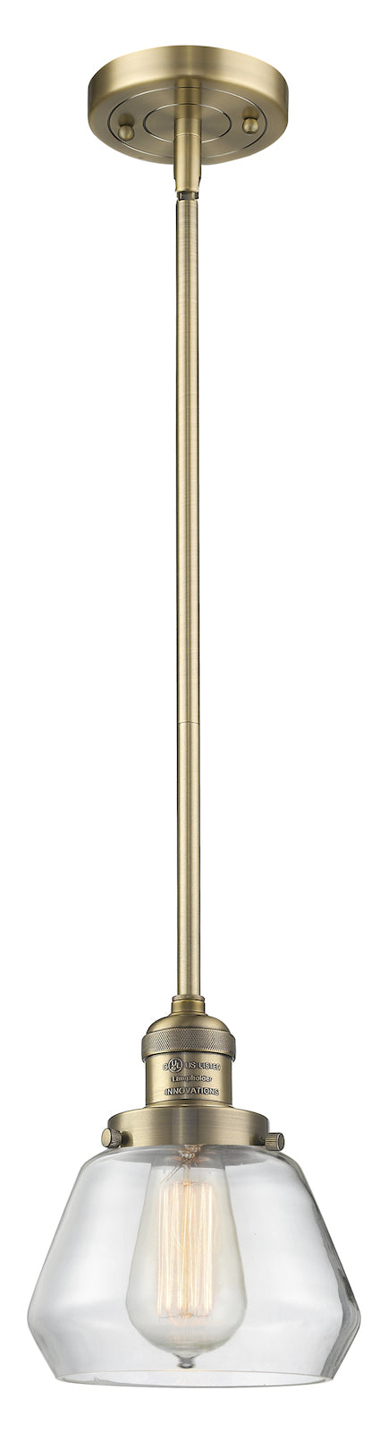 Glass Stem Mini Pendant by Innovations Lighting