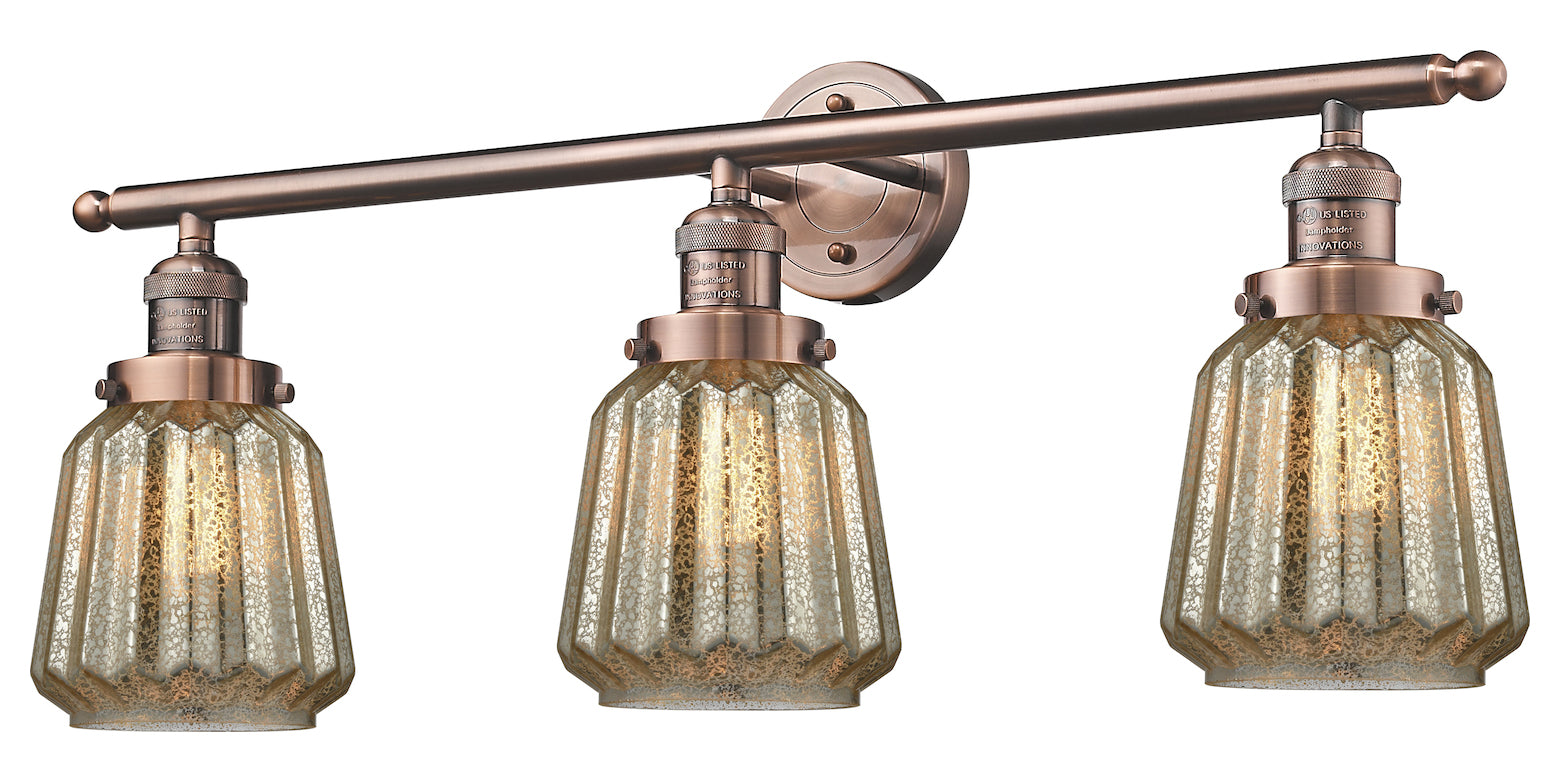 Glass 3 Light Wall Bracket by Innovations Lighting