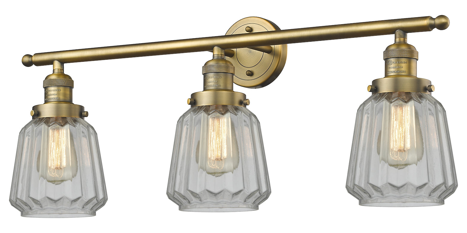 Glass 3 Light Wall Bracket by Innovations Lighting