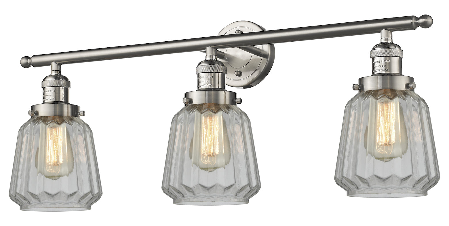Glass 3 Light Wall Bracket by Innovations Lighting
