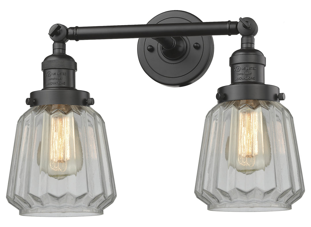 Glass 2 Light Adjustable Wall Sconce Up Or Down by Innovations Lighting