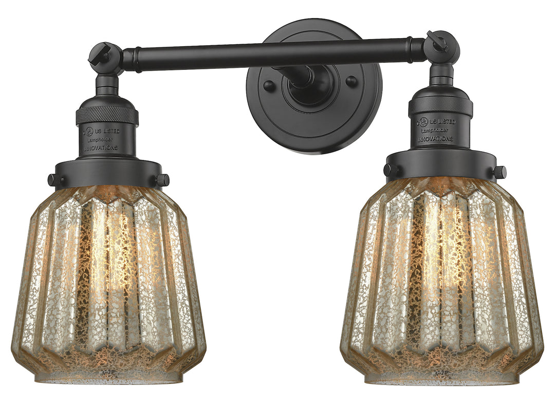 Glass 2 Light Adjustable Wall Sconce Up Or Down by Innovations Lighting