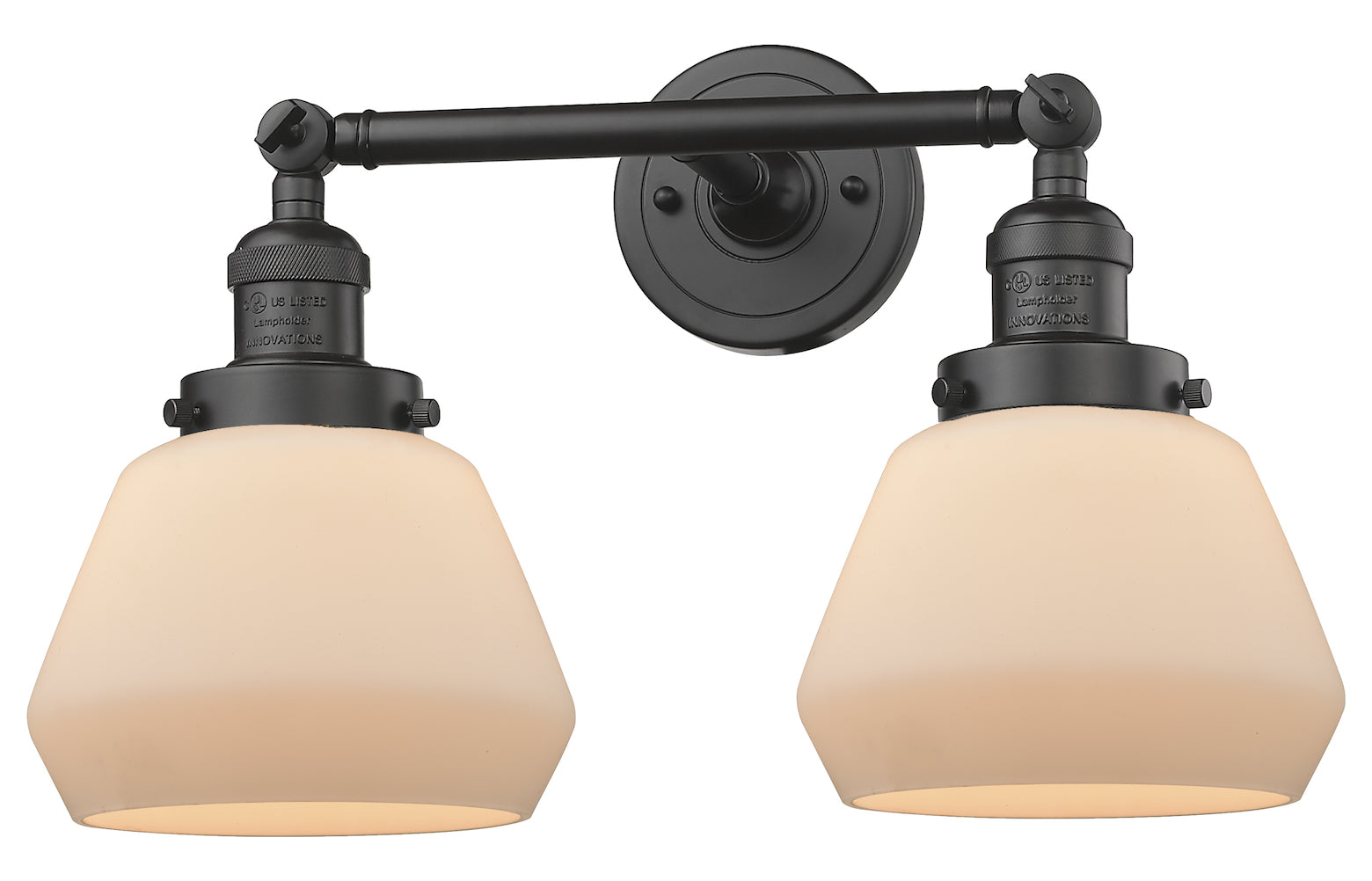 Glass 2 Light Adjustable Wall Sconce Up Or Down by Innovations Lighting