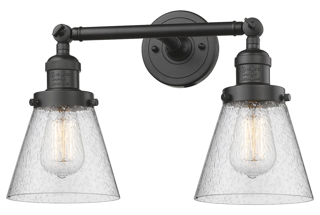 Glass 2 Light Adjustable Wall Sconce Up Or Down by Innovations Lighting