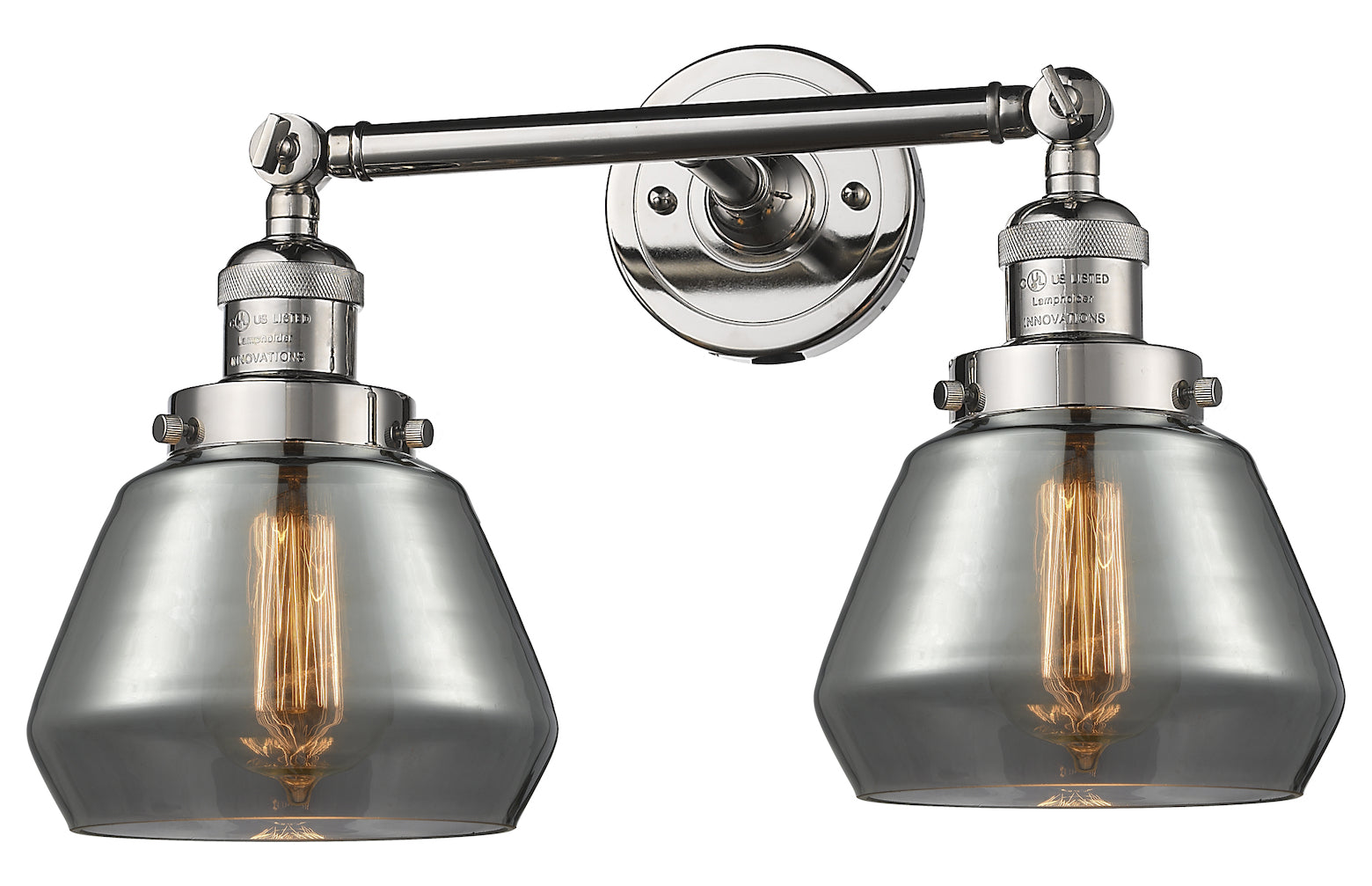 Glass 2 Light Adjustable Wall Sconce Up Or Down by Innovations Lighting