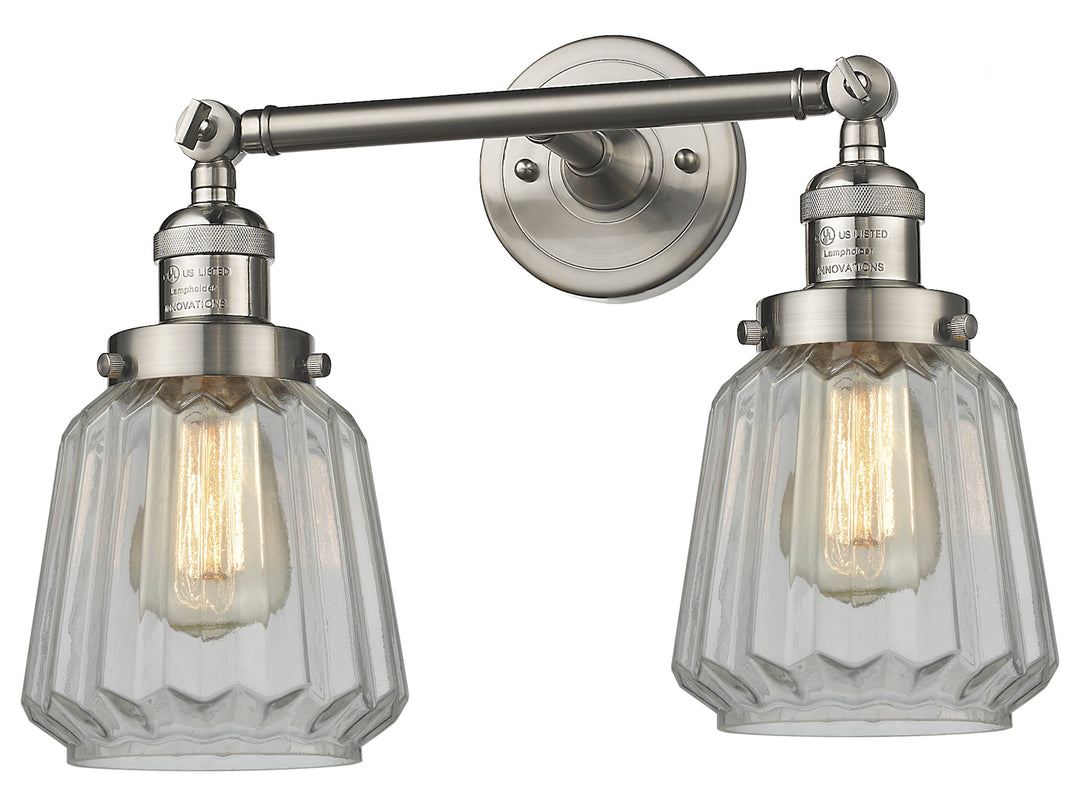 Glass 2 Light Adjustable Wall Sconce Up Or Down by Innovations Lighting