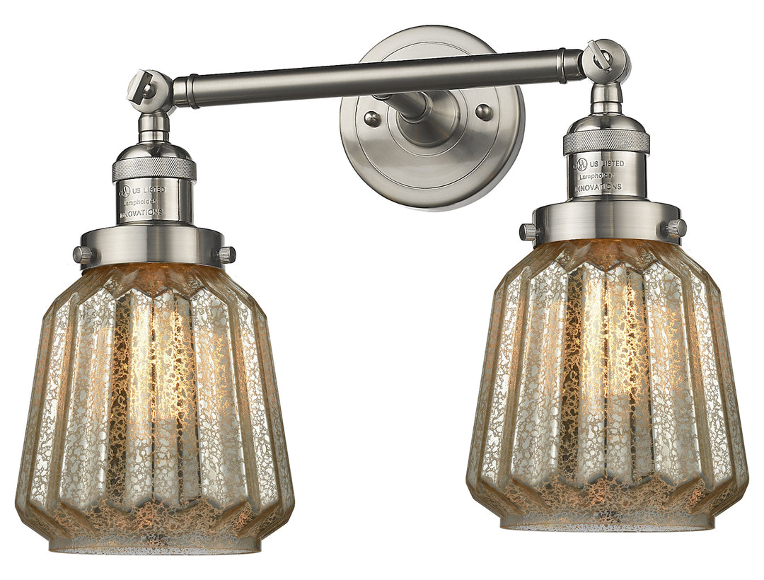 Glass 2 Light Adjustable Wall Sconce Up Or Down by Innovations Lighting