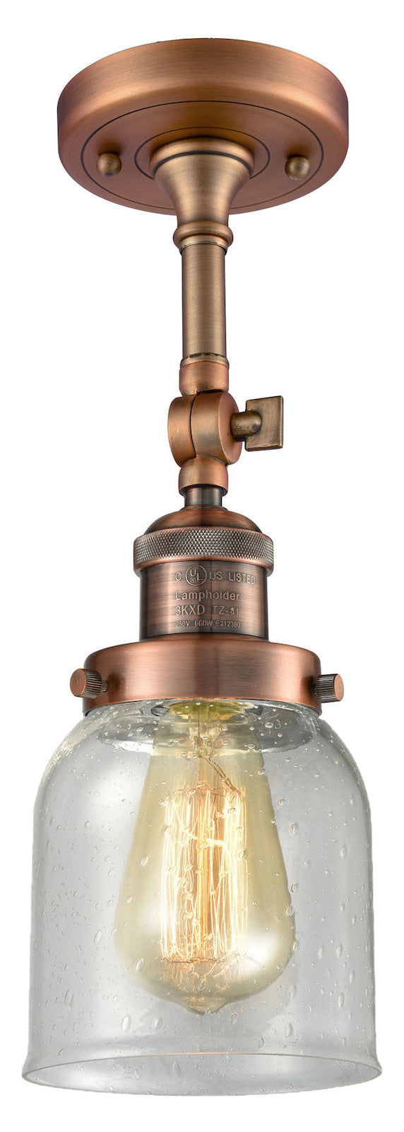 Glass Semi-Flush by Innovations Lighting