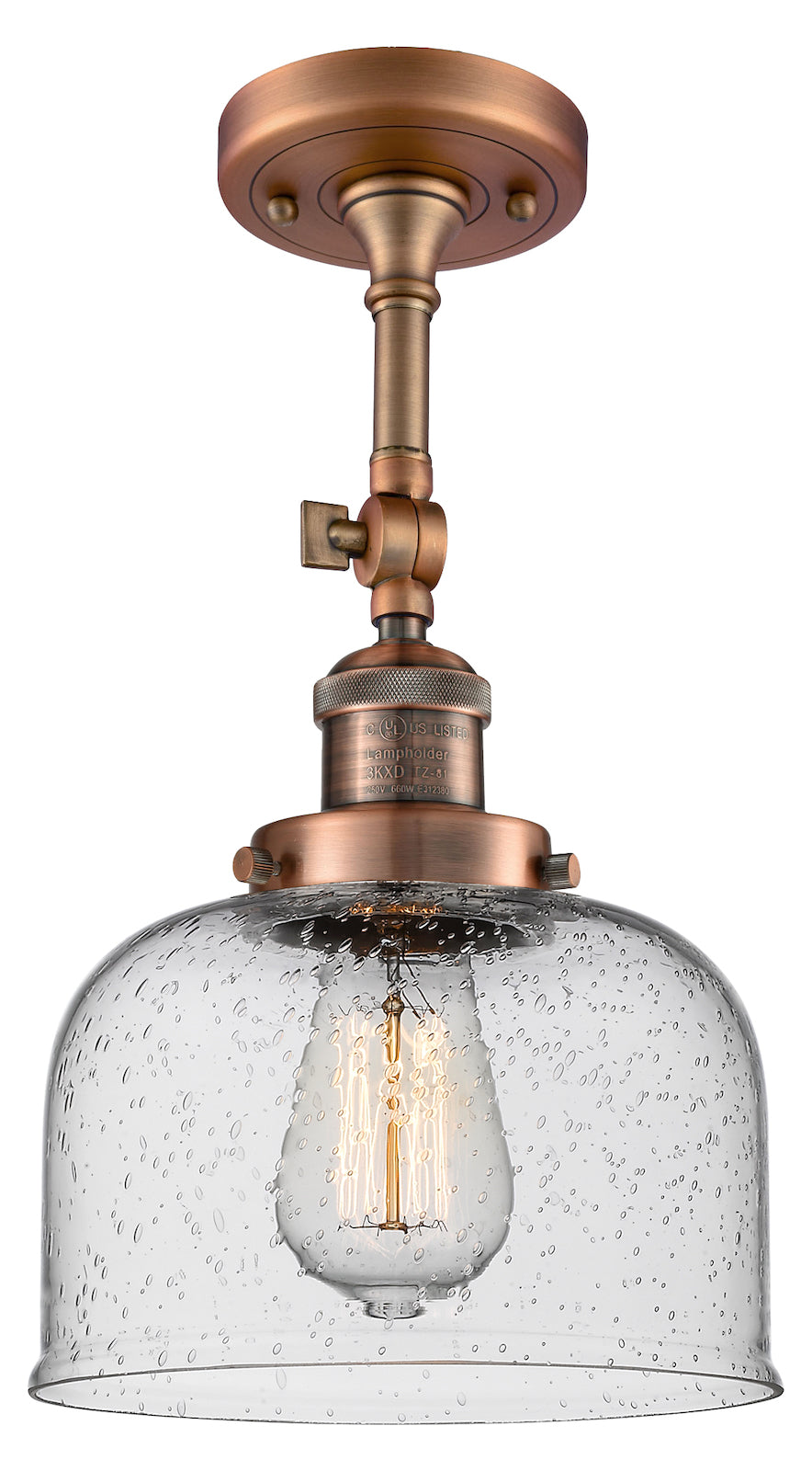 Glass Semi-Flush by Innovations Lighting