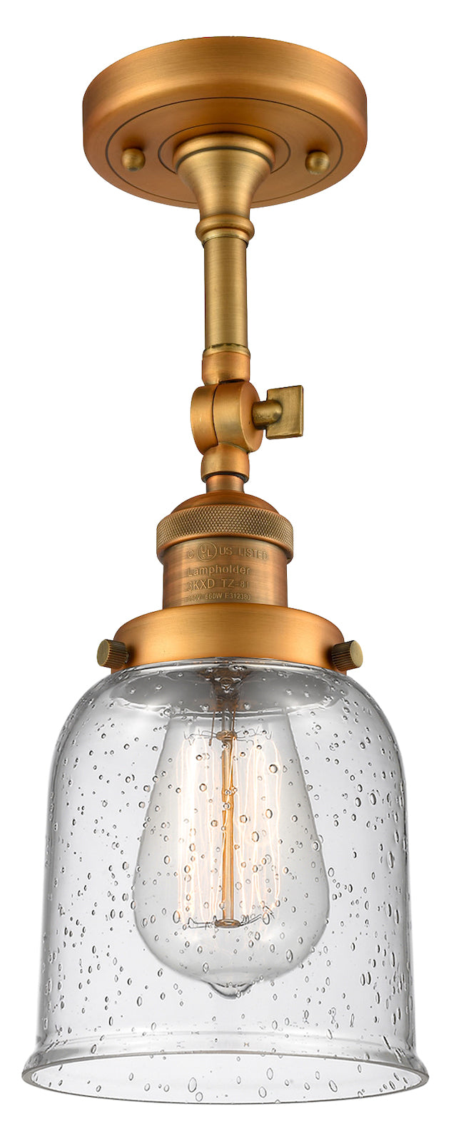 Glass Semi-Flush by Innovations Lighting