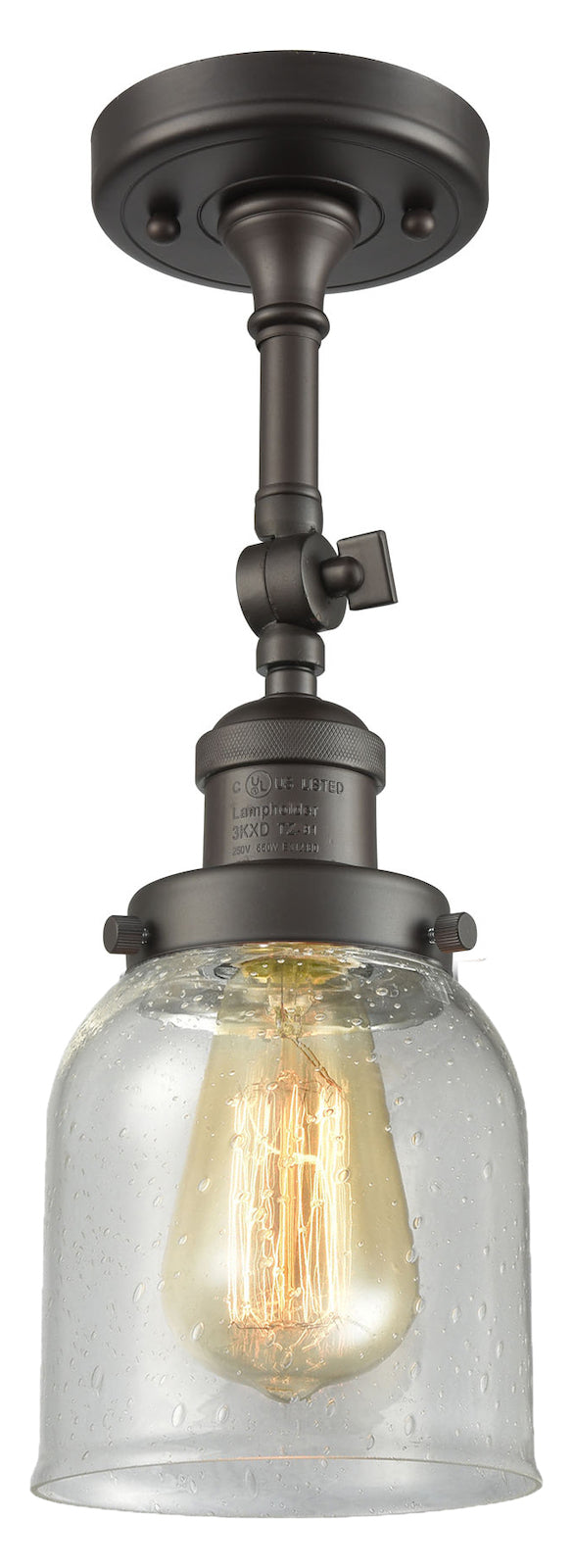 Glass Semi-Flush by Innovations Lighting
