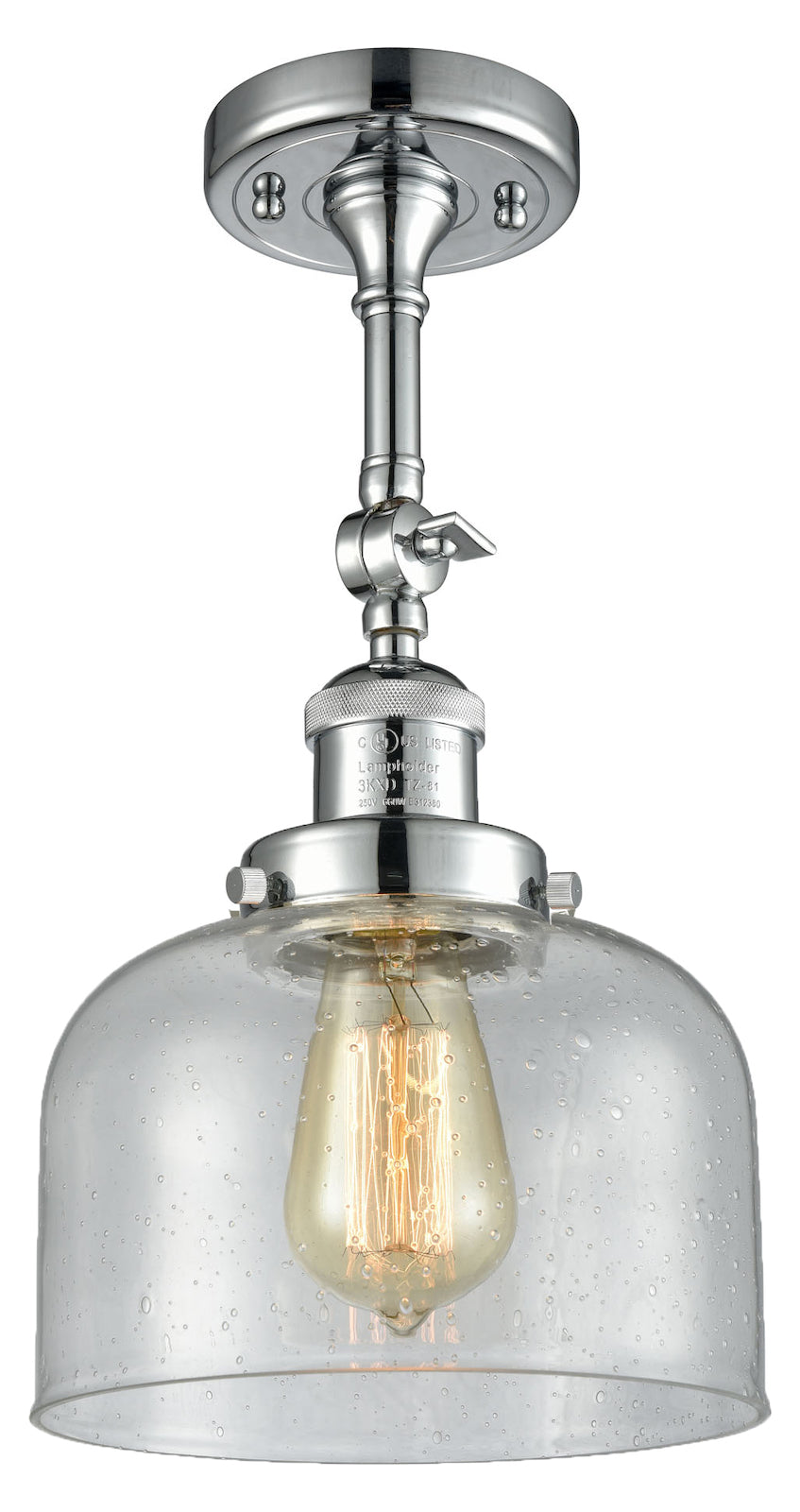 Glass Semi-Flush by Innovations Lighting