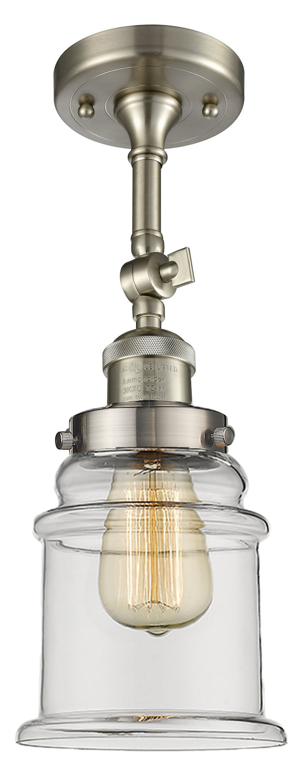 Glass Semi-Flush by Innovations Lighting