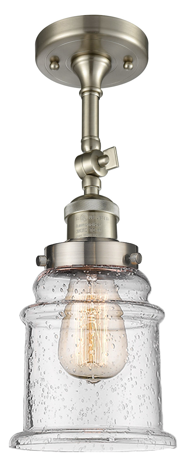Glass Semi-Flush by Innovations Lighting