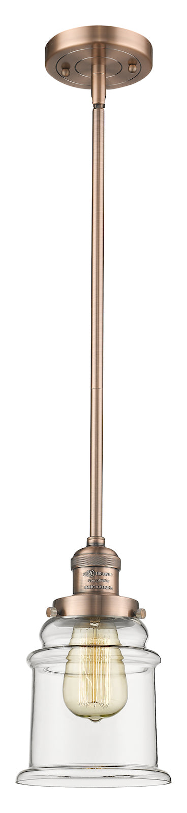 Glass Stem Mini Pendant by Innovations Lighting