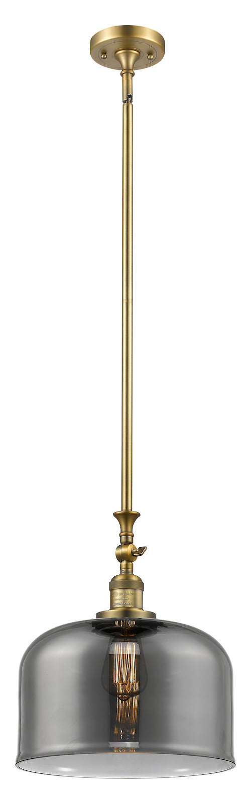 Large Glass Bell Heavy Swivel Stem Pendant by Innovations Lighting