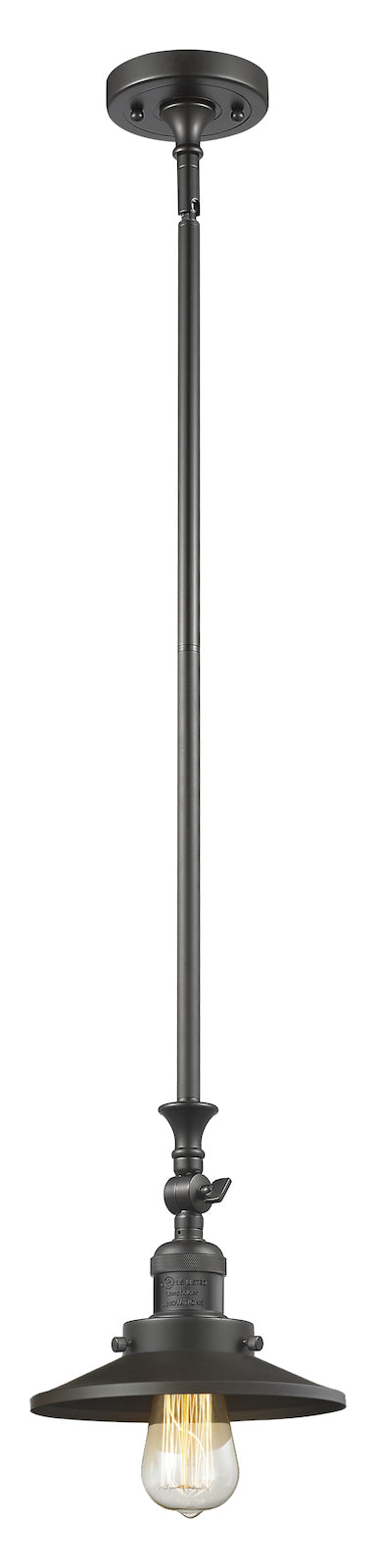 Heavy Swivel Metal Shade Mini Pendant by Innovations Lighting