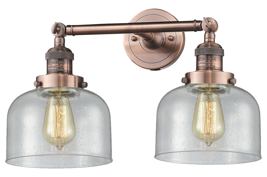 Glass 2 Light Adjustable Wall Sconce Up Or Down by Innovations Lighting