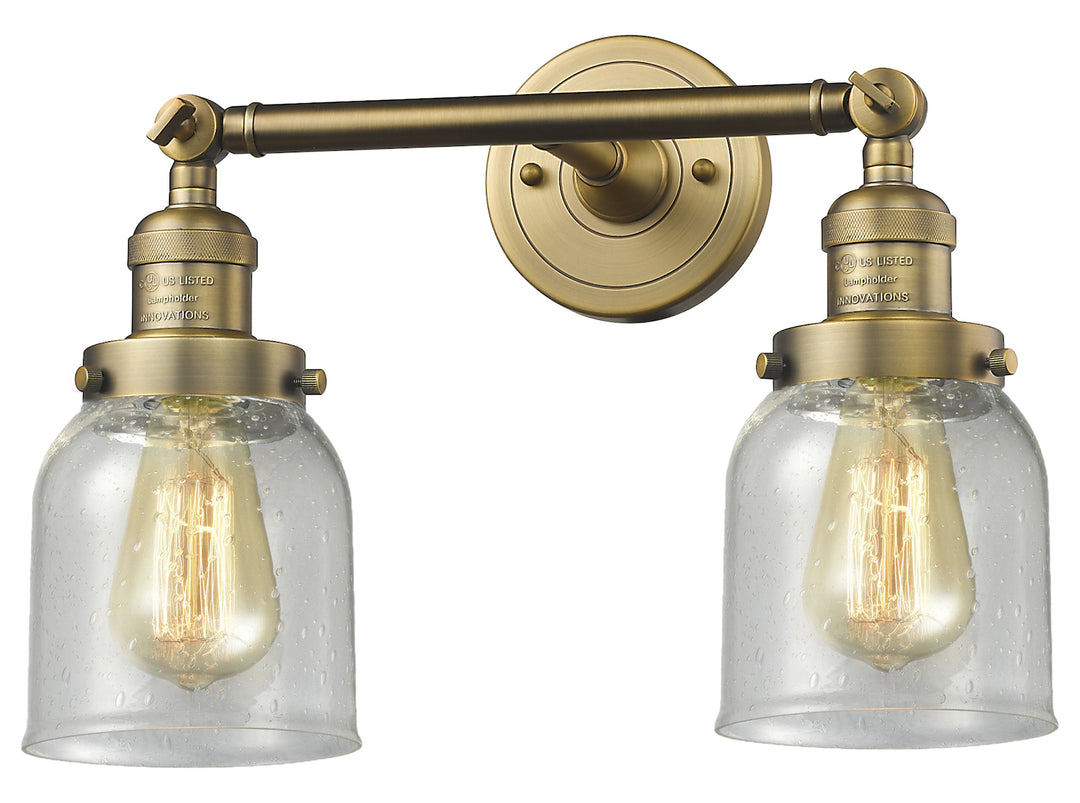 Glass 2 Light Adjustable Wall Sconce Up Or Down by Innovations Lighting