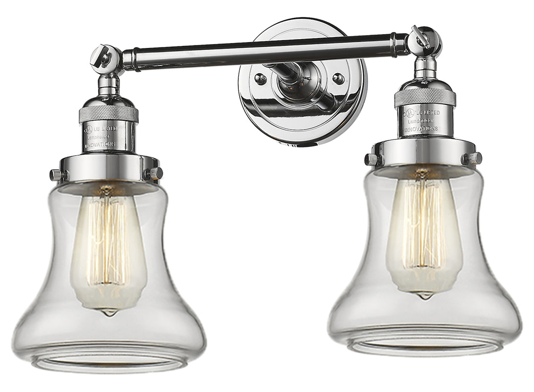 Glass 2 Light Adjustable Wall Sconce Up Or Down by Innovations Lighting