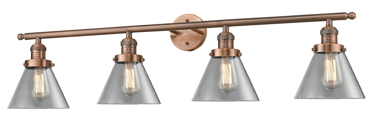 Glass 4 Light Vanity Bracket by Innovations Lighting