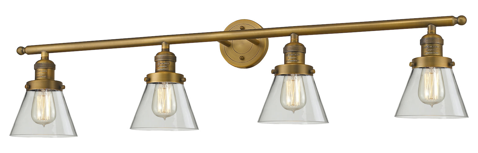 Glass 4 Light Vanity Bracket by Innovations Lighting