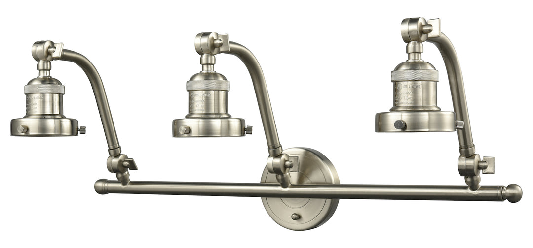 Double Swivel Three Light Vanity Light by Innovations Lighting