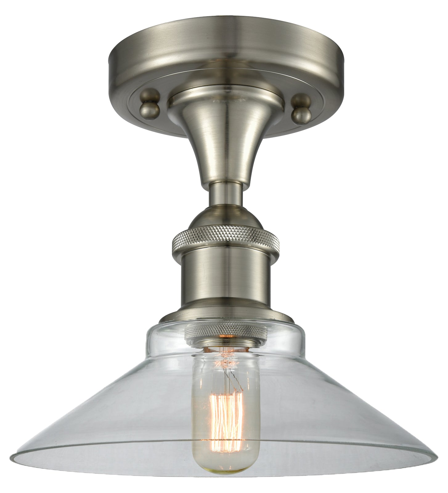 Glass Semi-Flush by Innovations Lighting
