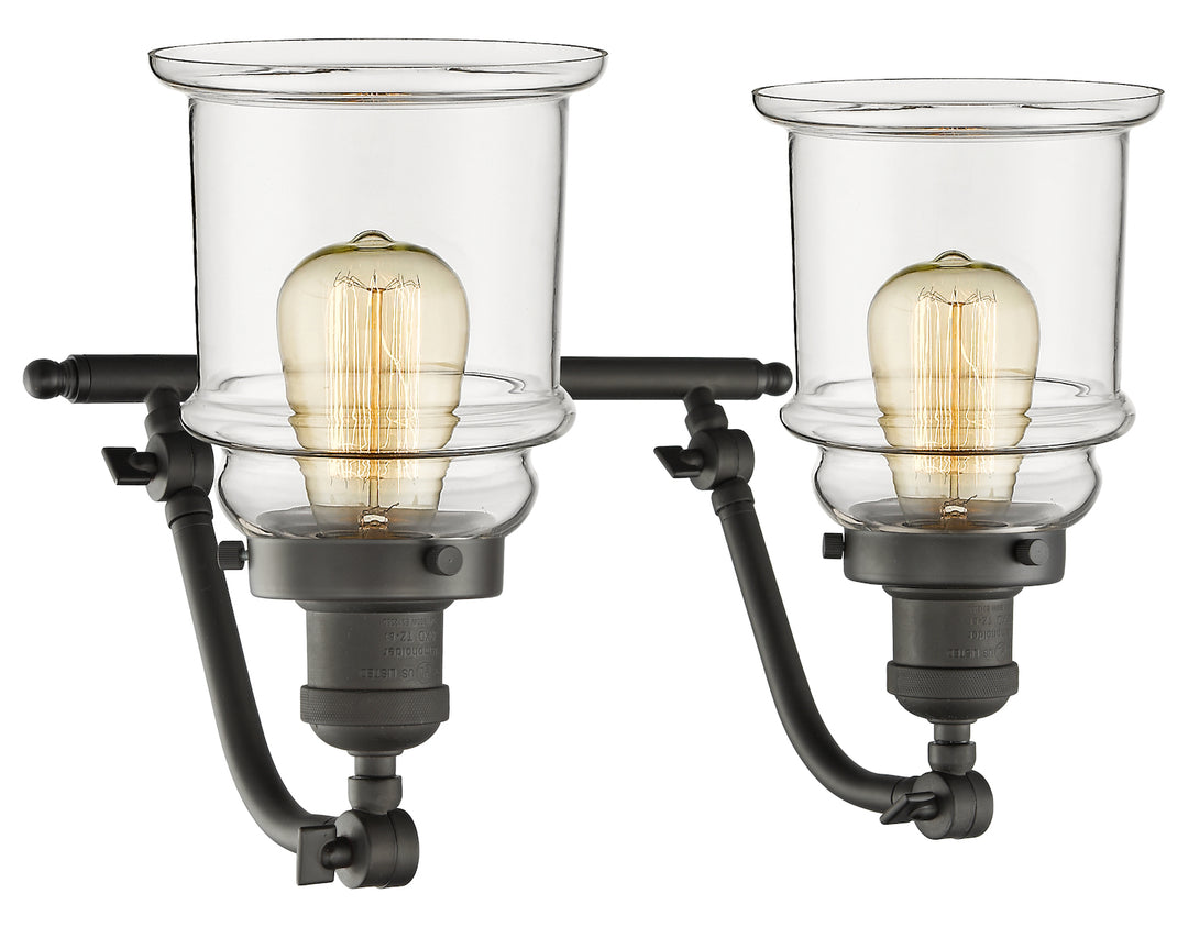 Double Swivel 2 Light Wall Bracket