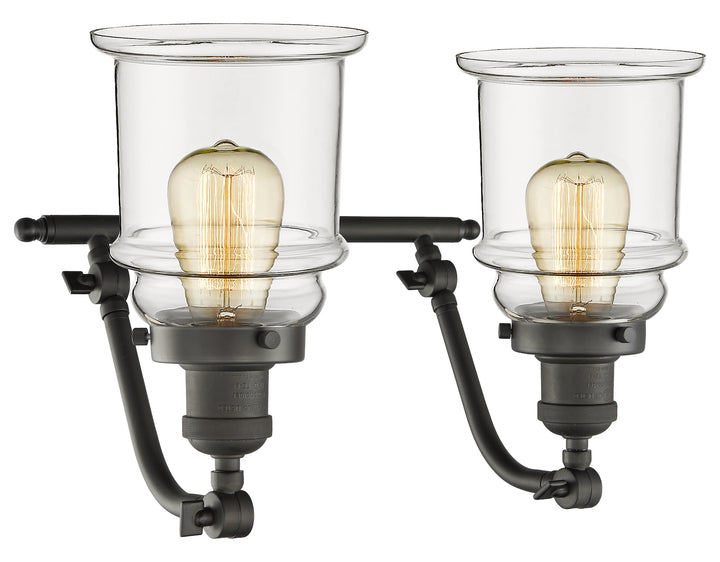 Double Swivel 2 Light Wall Bracket