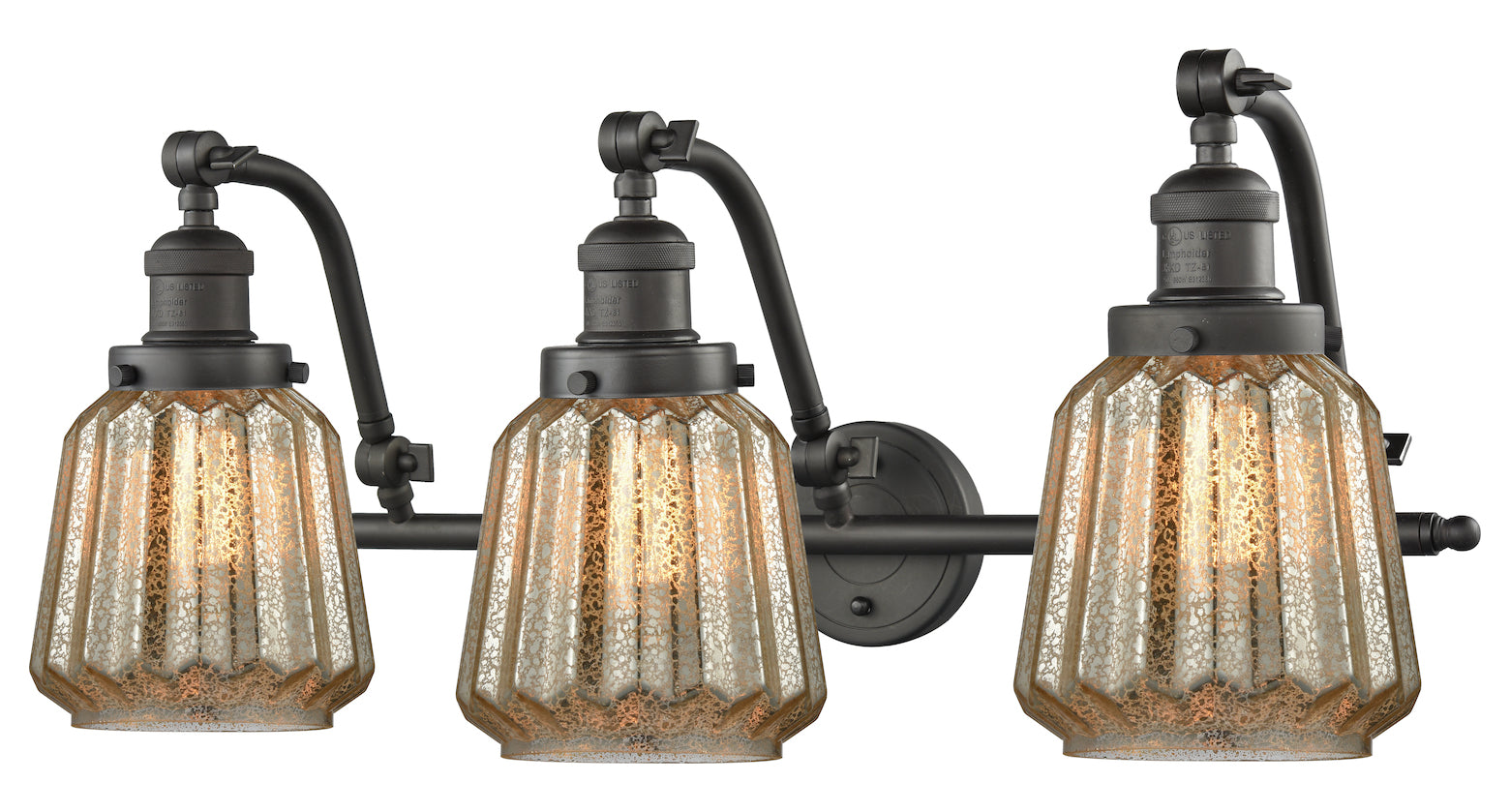 Double Swivel Three Light Wall Bracket by Innovations Lighting