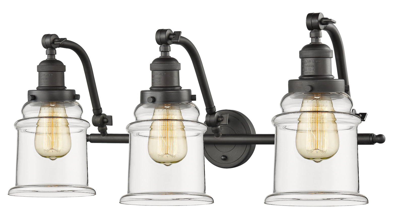 Double Swivel Three Light Wall Bracket by Innovations Lighting