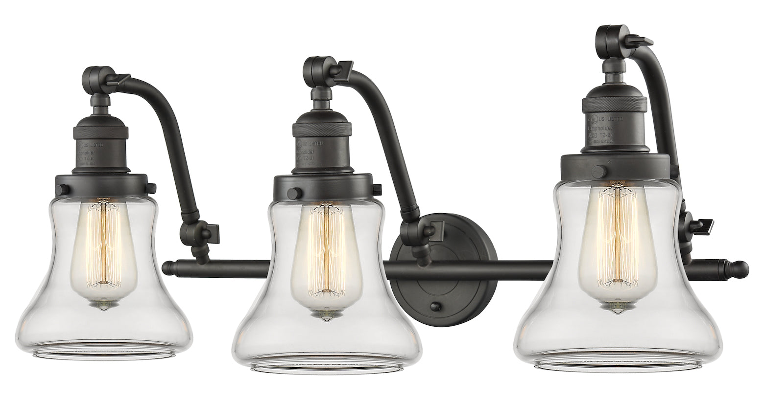 Double Swivel Three Light Wall Bracket by Innovations Lighting