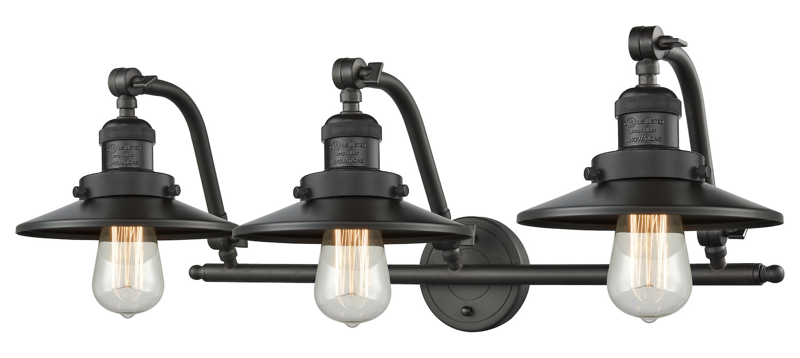 Double Swivel Three Light Wall Bracket by Innovations Lighting