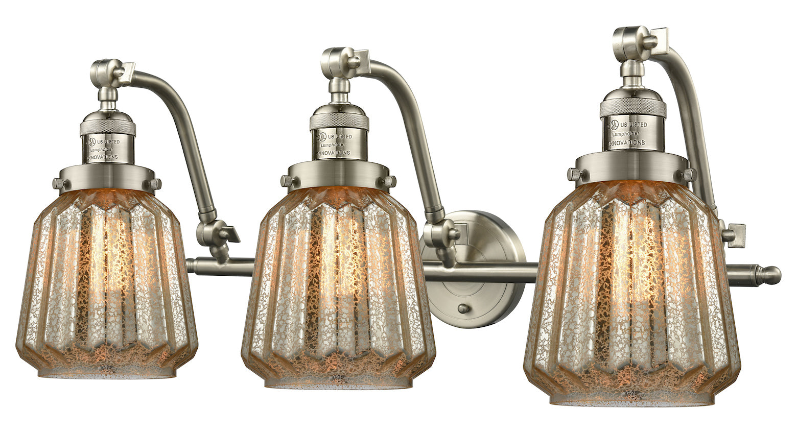 Double Swivel Three Light Wall Bracket by Innovations Lighting
