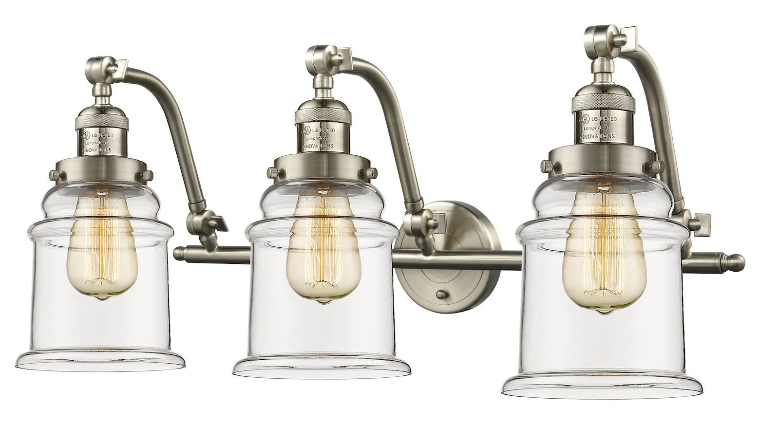 Double Swivel Three Light Wall Bracket by Innovations Lighting
