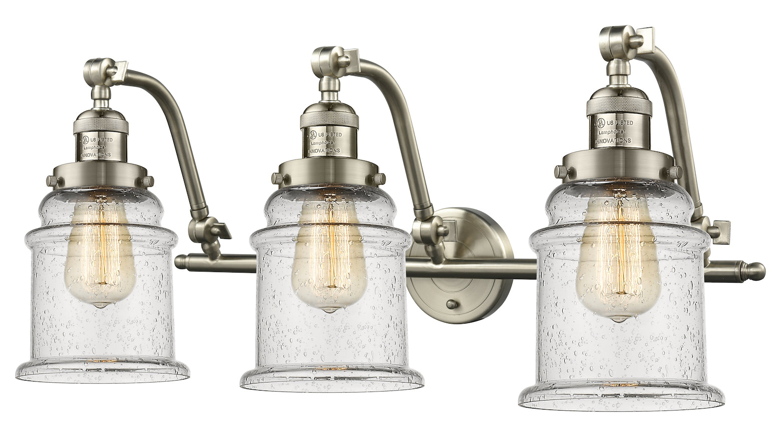 Double Swivel Three Light Wall Bracket by Innovations Lighting