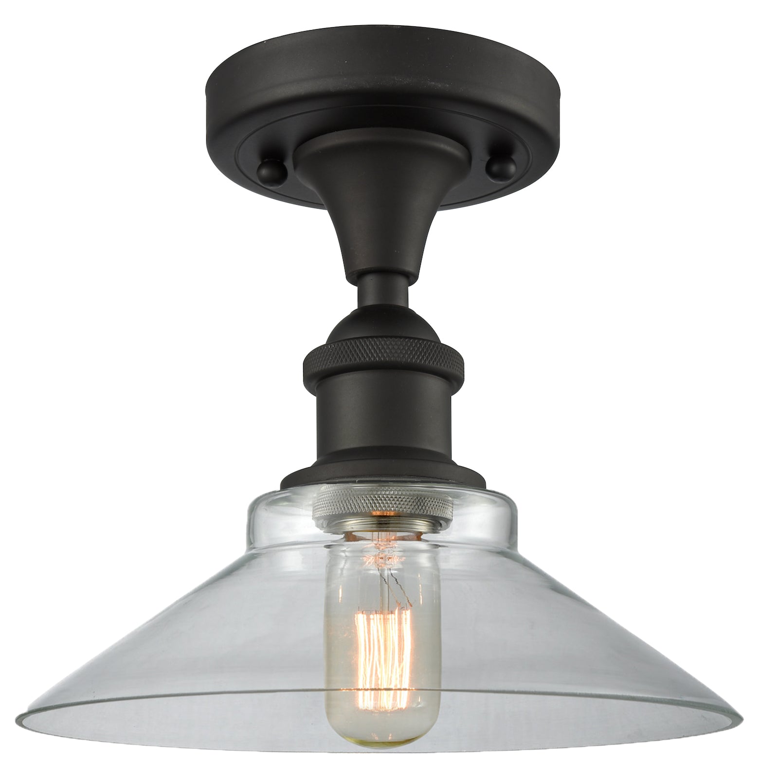 Glass Semi-Flush by Innovations Lighting