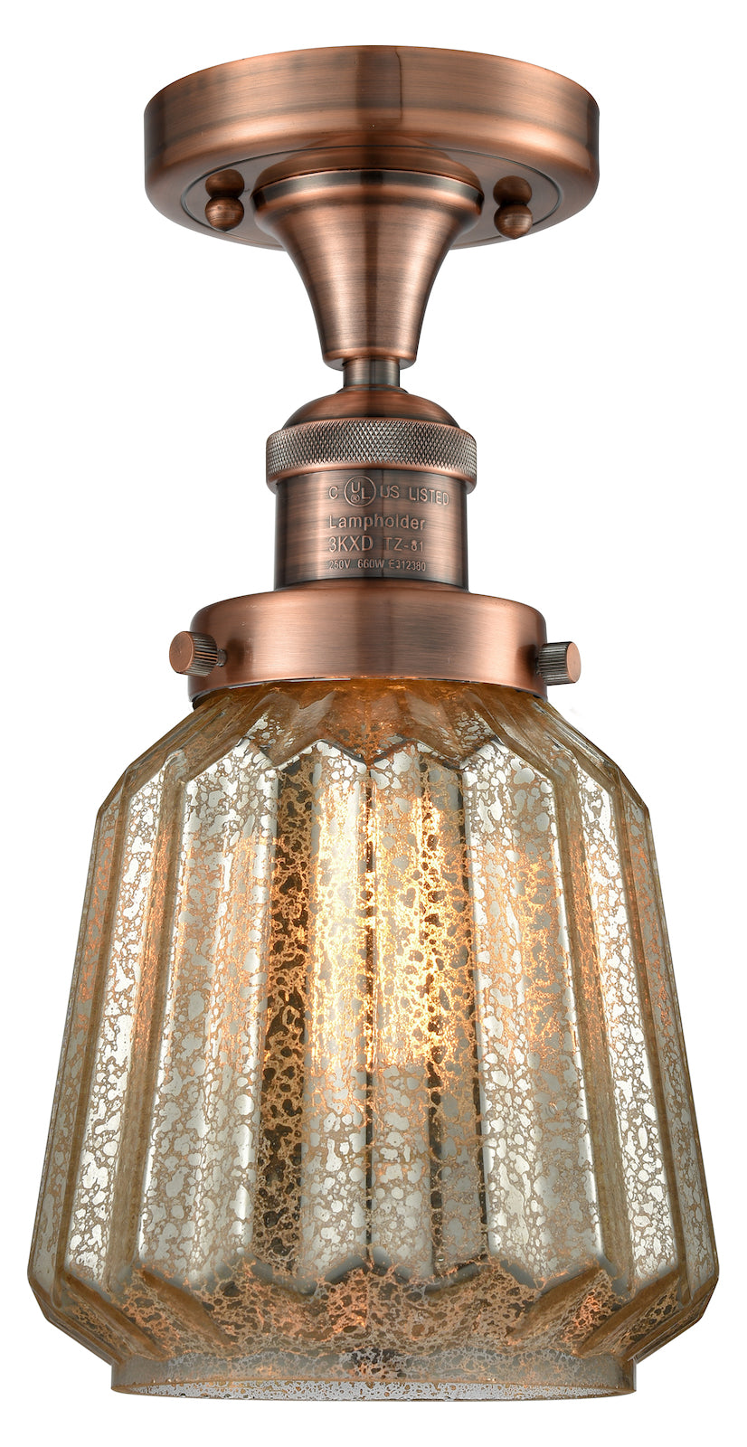 Metal Shade Semi-Flush by Innovations Lighting