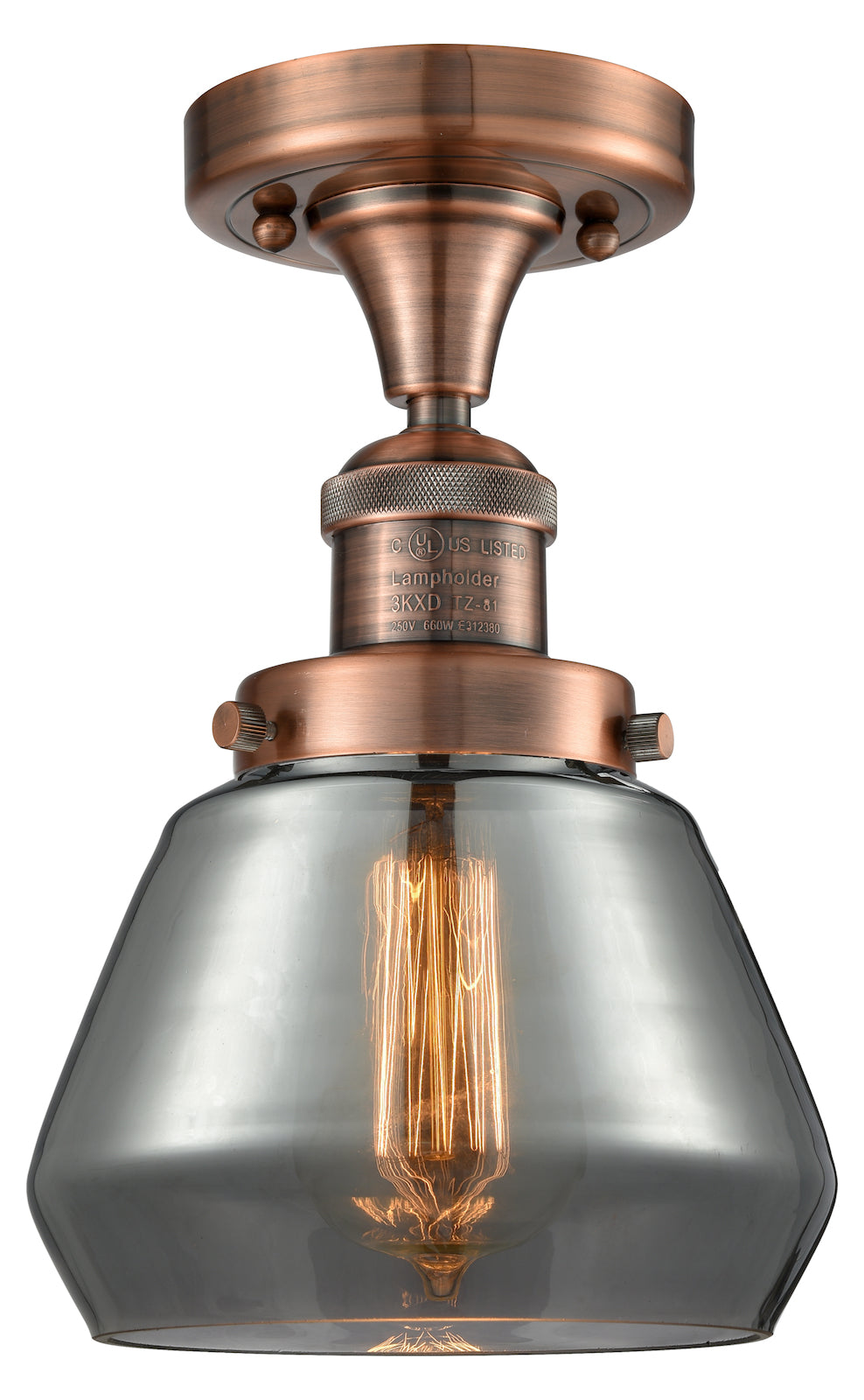 Glass Semi-Flush by Innovations Lighting