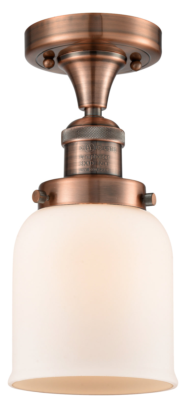 Glass Semi-Flush by Innovations Lighting
