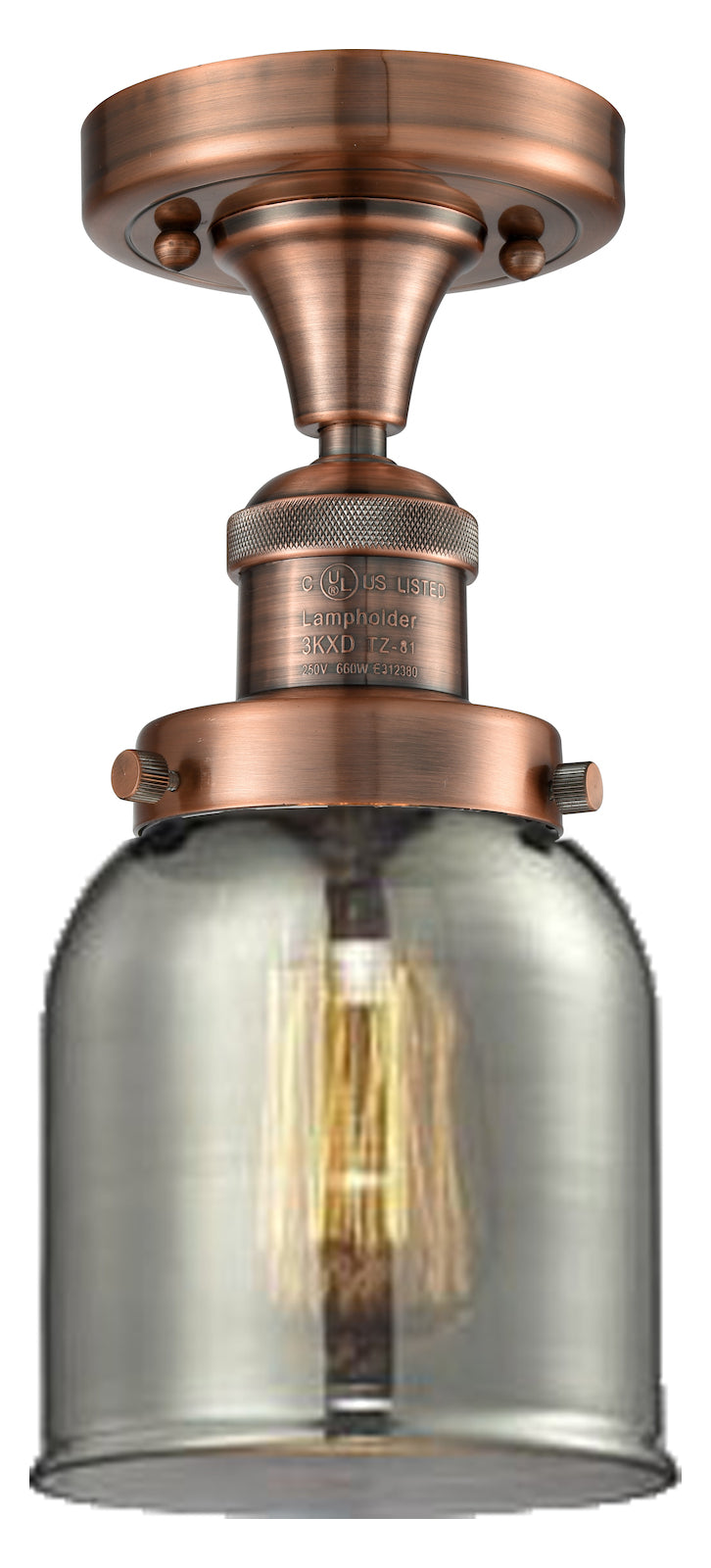 Glass Semi-Flush by Innovations Lighting