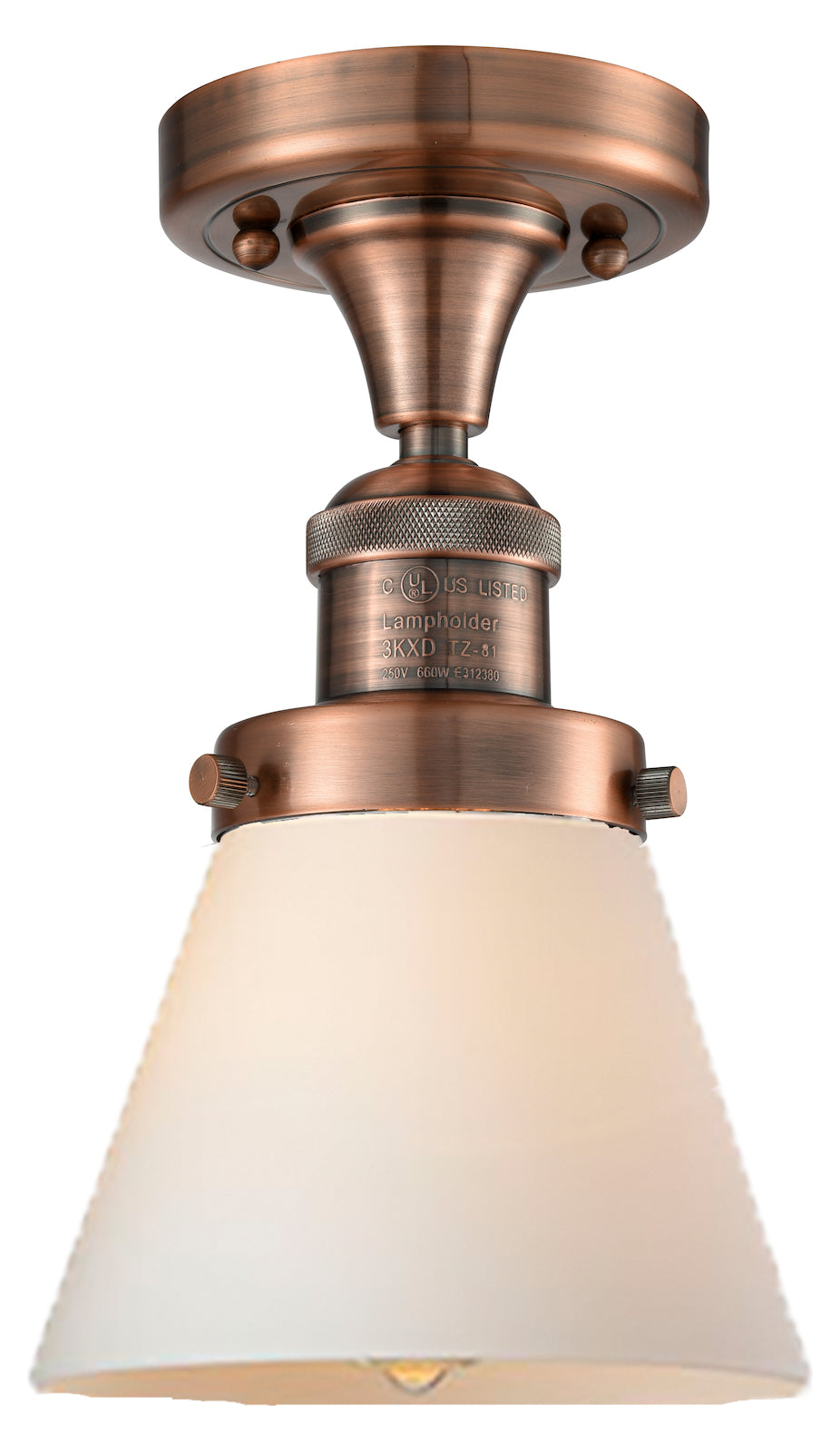 Glass Semi-Flush by Innovations Lighting