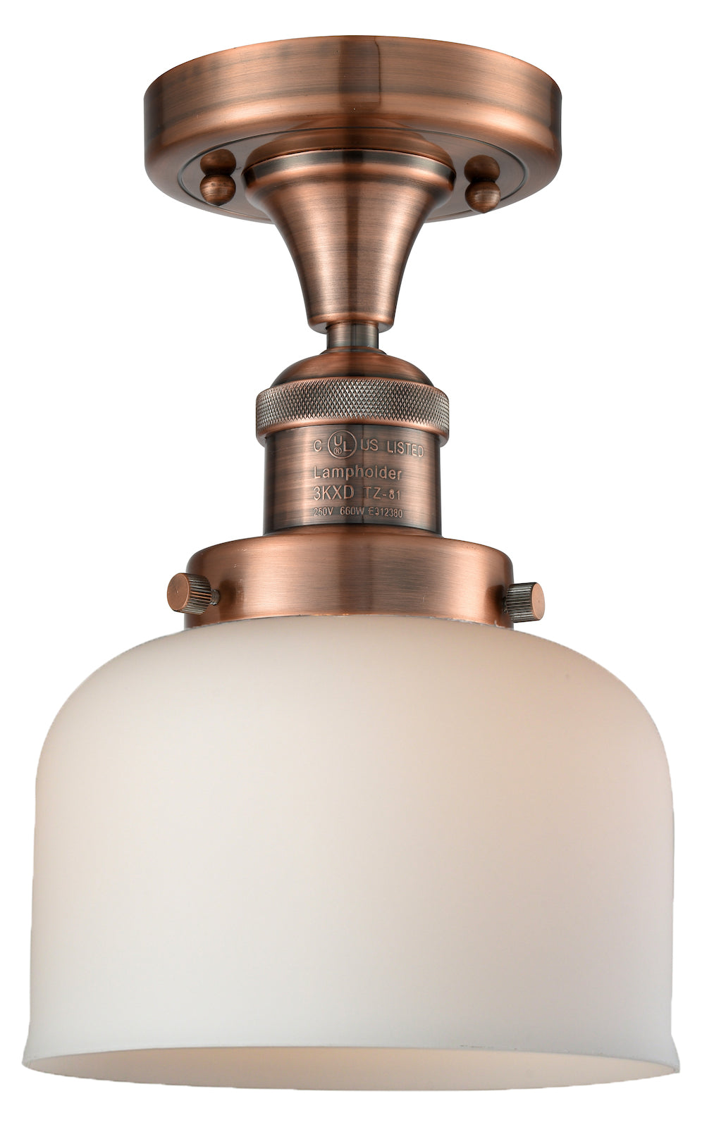 Glass Semi-Flush by Innovations Lighting