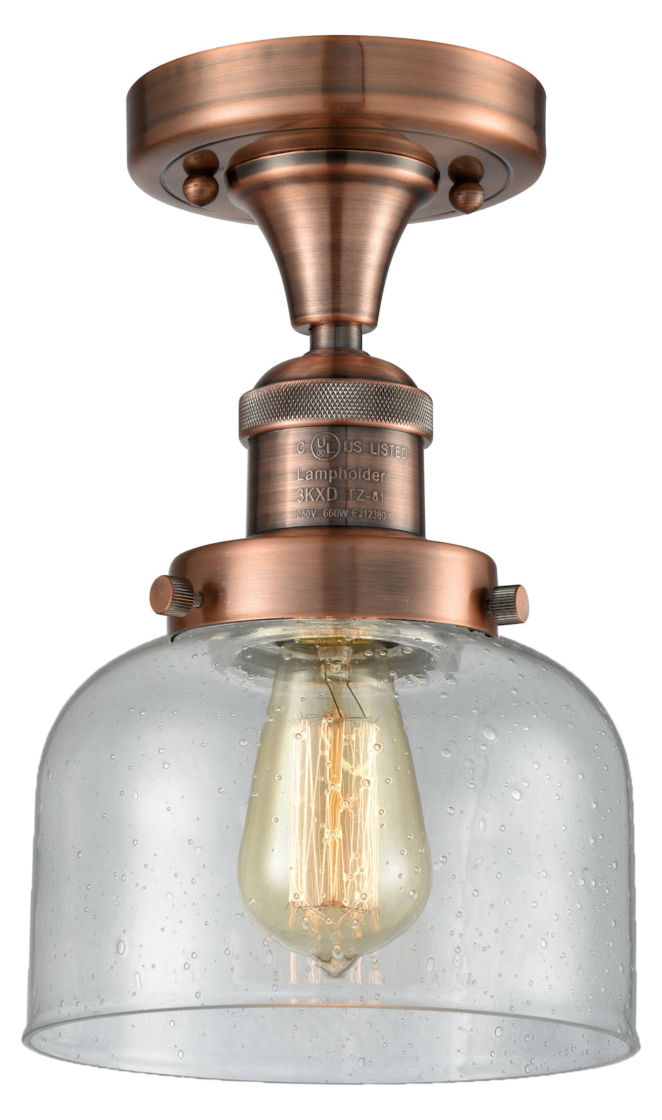 Glass Semi-Flush by Innovations Lighting