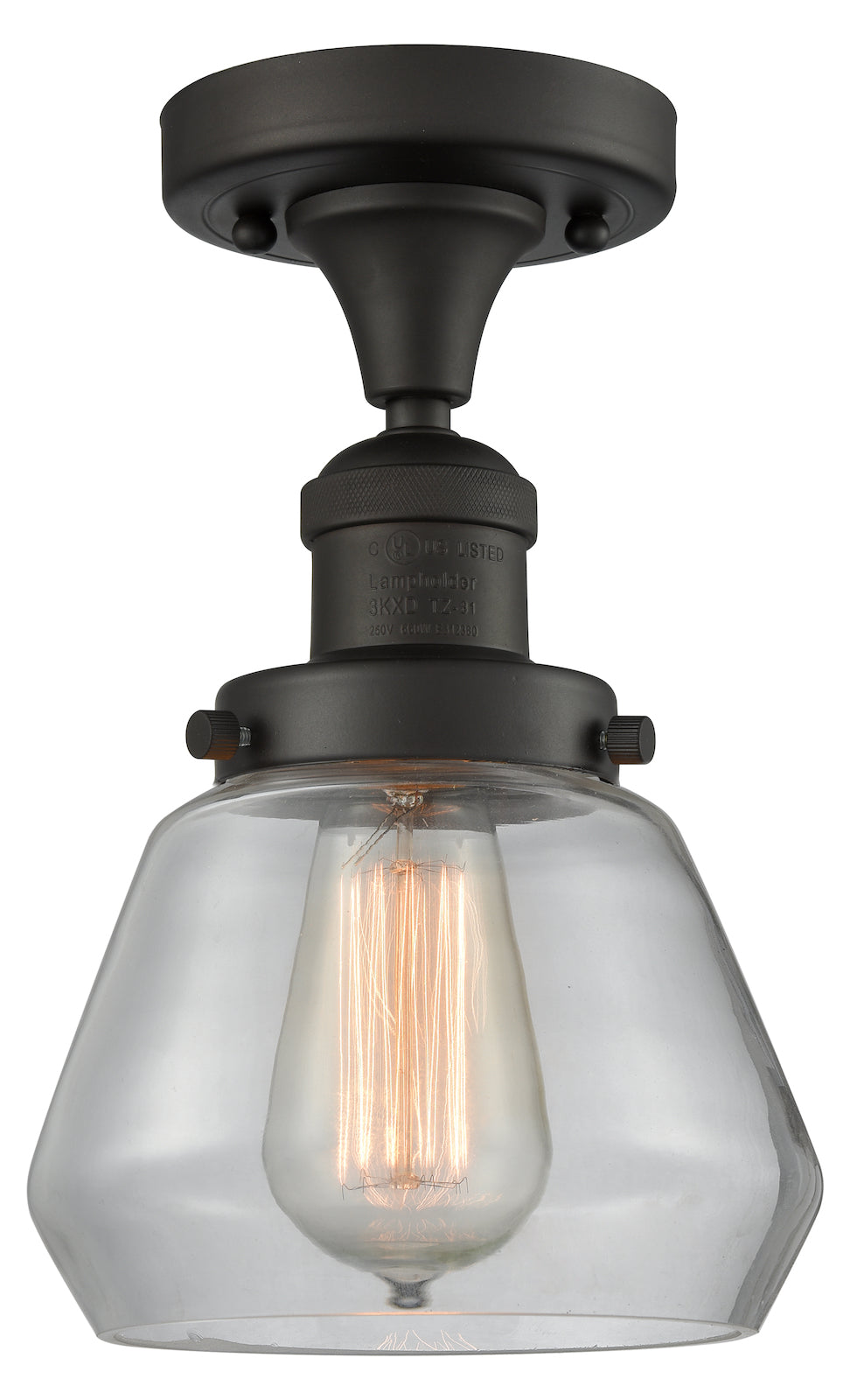 Glass Semi-Flush by Innovations Lighting