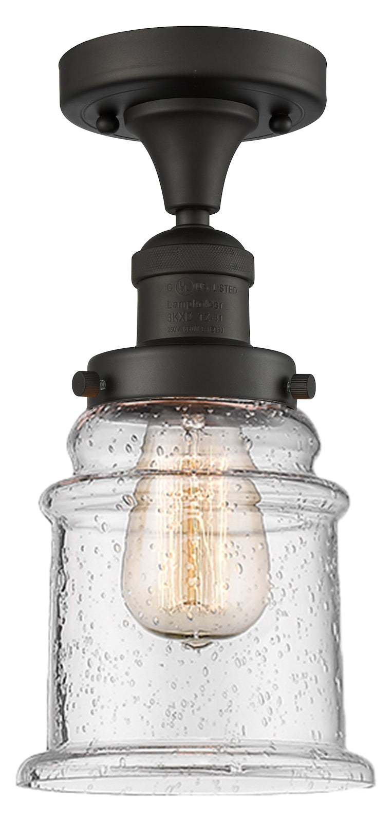 Glass Semi-Flush by Innovations Lighting