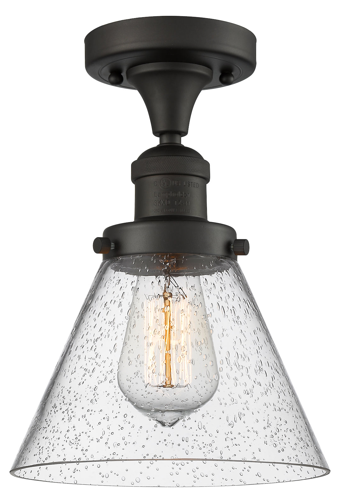 Glass Semi-Flush by Innovations Lighting