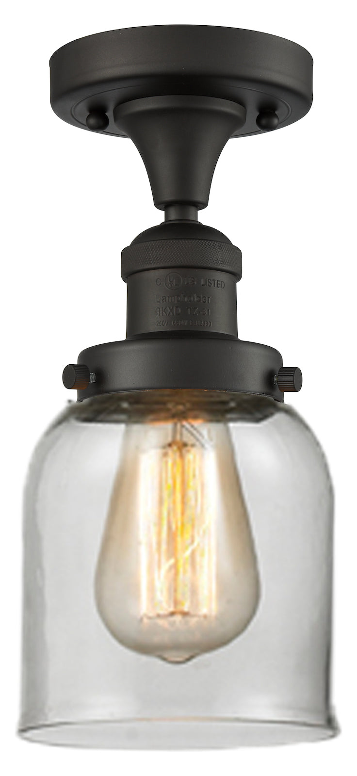 Glass Semi-Flush by Innovations Lighting