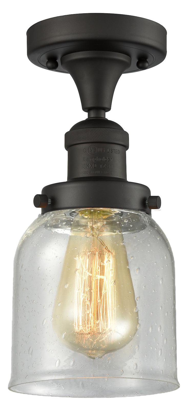 Glass Semi-Flush by Innovations Lighting